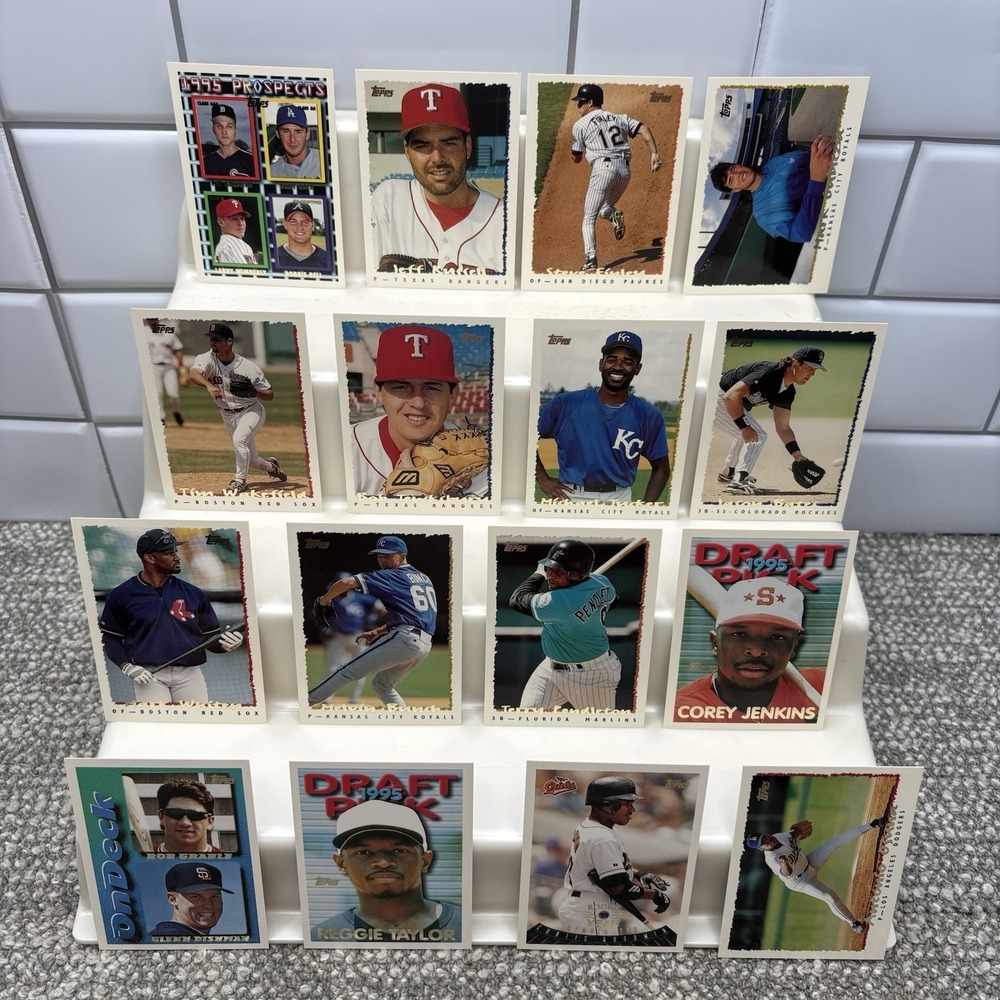 1995 Topps Traded Baseball Partial Base Set‎ Exc Cond - Picture 4 of 10